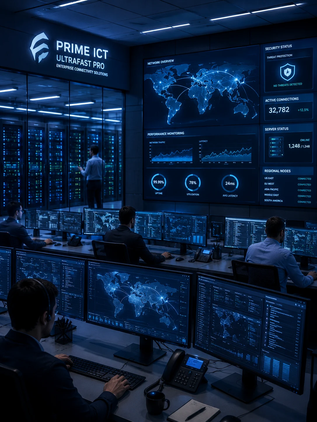 Enterprise internet and network operations